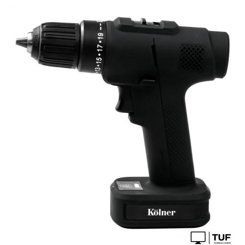 Дрель-шуруповерт Kolner KCD 12/2BL Anthracite (с 1-им АКБ, оснастка, кейс)