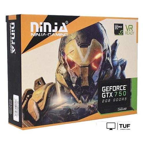 Видеокарта Sinotex GeForce GTX 750 2GB GDDR5 NK75NP025F