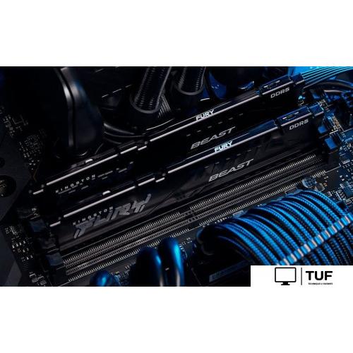 Оперативная память Kingston FURY Beast 32ГБ DDR5 5600 МГц KF556C36BBE2-32
