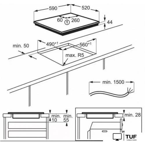 Варочная панель Electrolux EIS62453