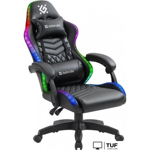 Игровое (геймерское) кресло Defender Core (черный)