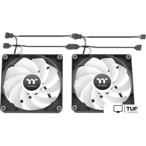 Комплект вентиляторов для корпуса Thermaltake CT140 Sync Reverse ARGB 2-Fan Pack CL-F174-PL14SW-A