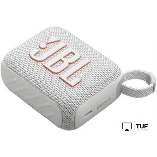 Беспроводная колонка JBL Go 4 (белый)