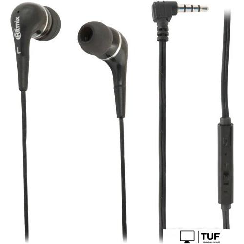 Наушники Ritmix RH-112M (черный)