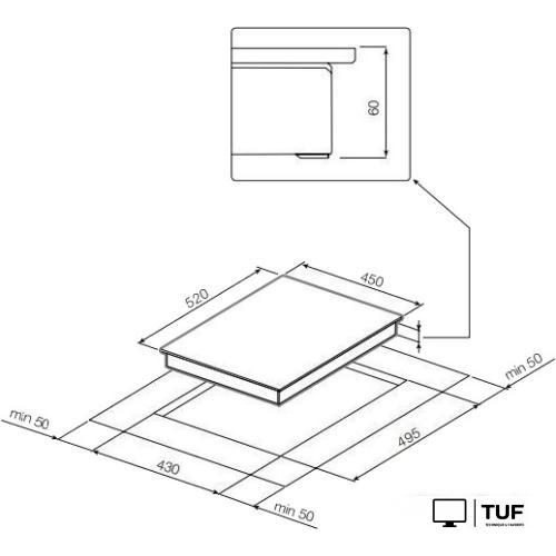Варочная панель Graude IK 45.0 S