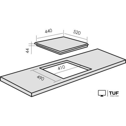 Варочная панель MBS PE-453BL
