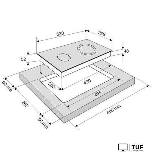 Варочная панель Krona Laurel 30 BL