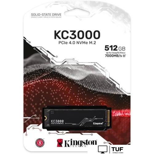SSD Kingston KC3000 512GB SKC3000S/512G
