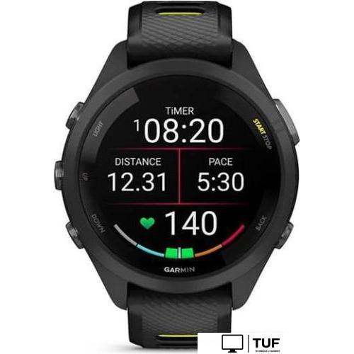 Умные часы Garmin Forerunner 265S (черный/желтый)