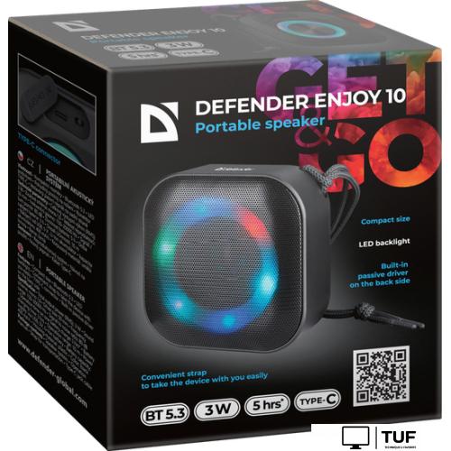 Беспроводная колонка Defender Enjoy 10