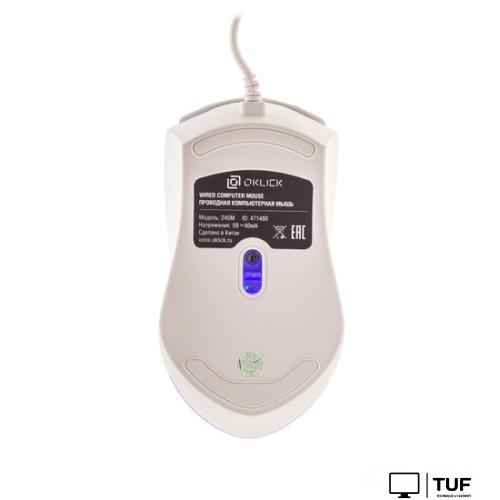 Мышь Oklick 245M (белый) 471480