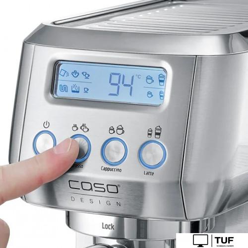 Рожковая кофеварка CASO Espresso Gourmet Latte