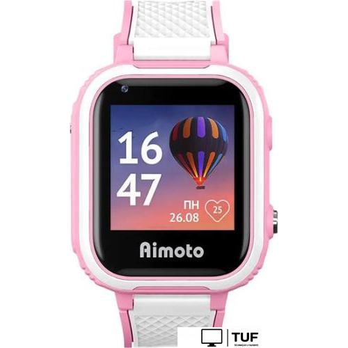 Детские умные часы Aimoto Indigo (белый/розовый)
