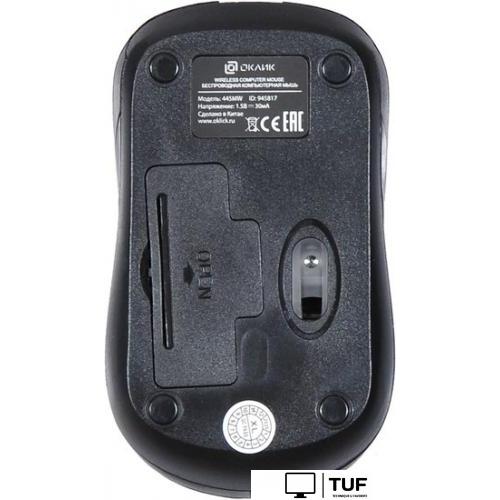 Мышь Oklick 445MW (черный) [945817]