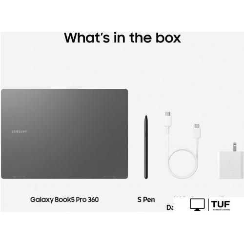 Ноутбук 2-в-1 Samsung Galaxy Book5 Pro 360 16 NP960QHA-KG1IN