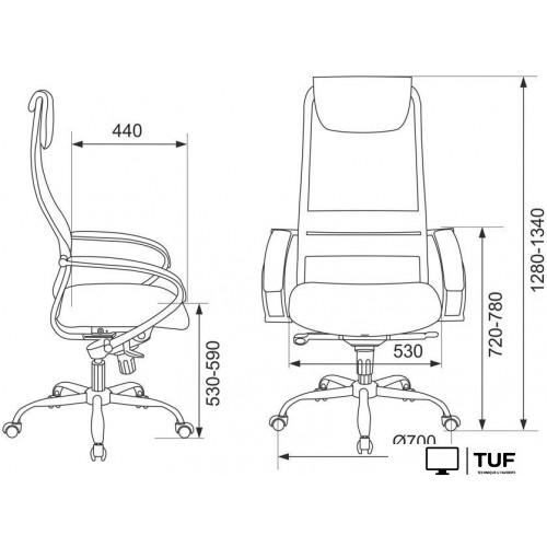 Офисное кресло Бюрократ CH-609SL (черный)