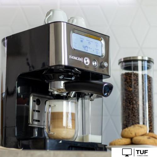 Рожковая кофеварка Sencor SES 4090 SS