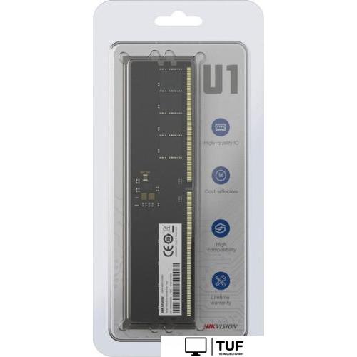 Оперативная память Hikvision U1 16ГБ DDR5 4800 МГц HKED5161DAA4K7ZK1/16G
