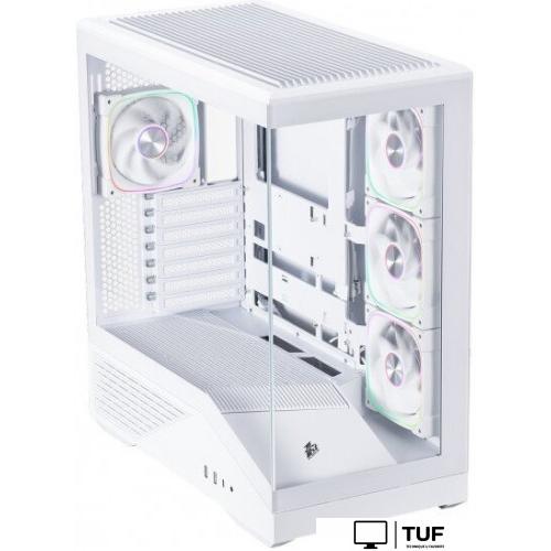 Корпус 1stPlayer GM7 ARGB GM7-WH-3FN7R-W-1FN7-W (белый)