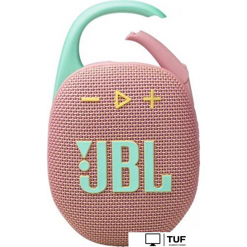 Беспроводная колонка JBL Clip 5 (розовый)