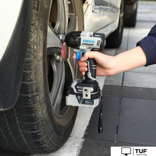 Гайковерт Deko DKIS20 063-4432 (с 2-мя АКБ, кейс)