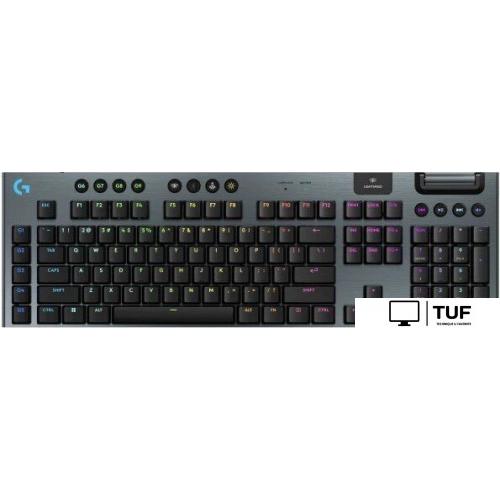 Клавиатура Logitech G915 X Lightspeed GL Clicky 920-012700 (черный, нет кириллицы)