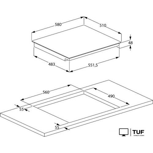 Варочная панель BEKO HII 64200 FMT