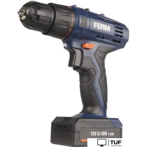 Дрель-шуруповерт Ferm CDM1119 (с 2-мя АКБ, кейс)