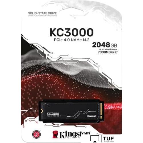 SSD Kingston KC3000 2TB SKC3000D/2048G