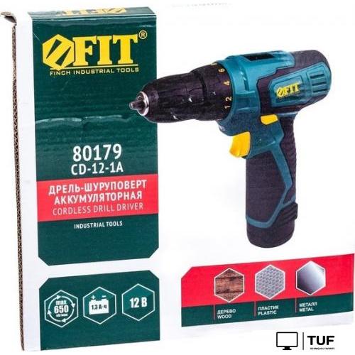 Дрель-шуруповерт FIT CD-12-1A (с 1-им АКБ)