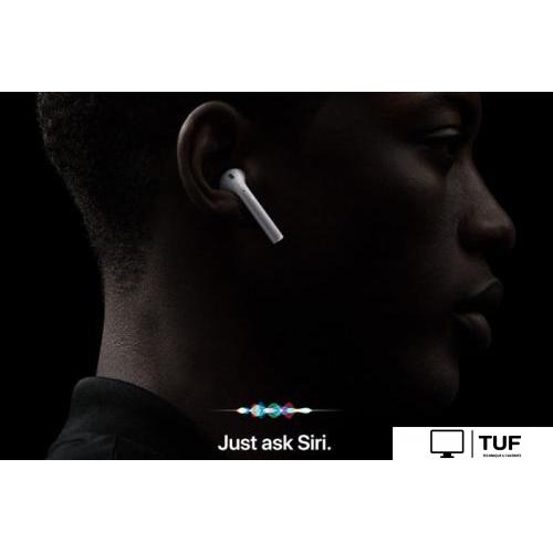 Наушники Apple AirPods 2 в зарядном футляре