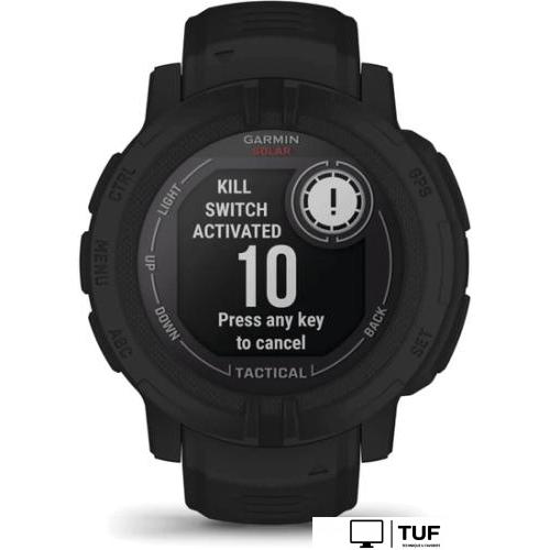 Умные часы Garmin Instinct 2 Solar Tactical Edition (черный)