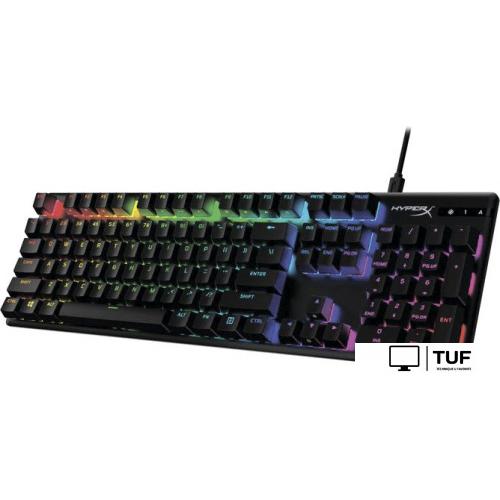 Клавиатура HyperX Alloy Origins PBT (HyperX Aqua, нет кириллицы)