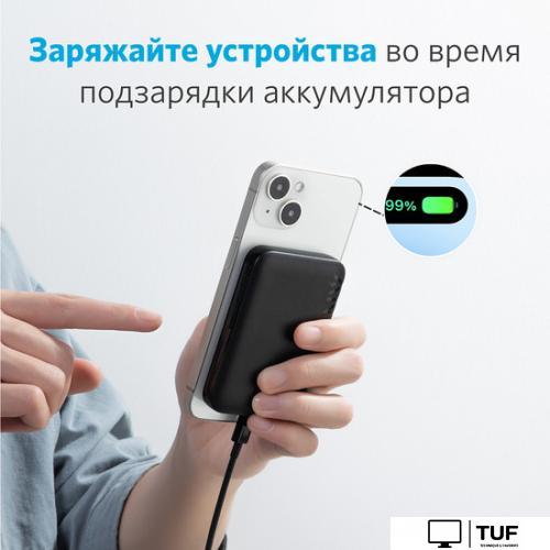 Внешний аккумулятор Anker Mag-Go Battery A1616 (белый)