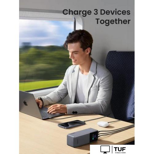 Внешний аккумулятор Ugreen PB722 25000mAh (серый)