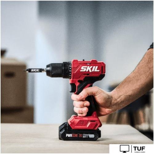 Дрель-шуруповерт Skil DL6280SE20 (с 2-мя АКБ, кейс)