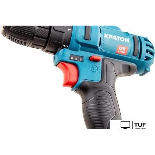 Дрель-шуруповерт Кратон CD-12-Li-1.5 31101054 (с 2-мя АКБ, кейс)