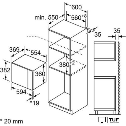 Микроволновая печь Bosch BEL554MS0