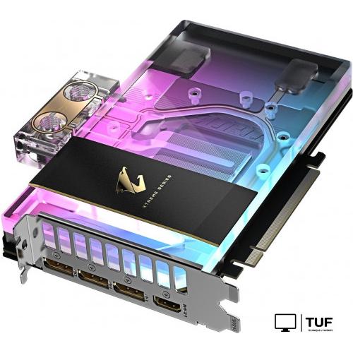 Видеокарта Gigabyte Aorus GeForce RTX 5080 Xtreme Waterforce WB 16G GV-N5080AORUSX WB-16GD