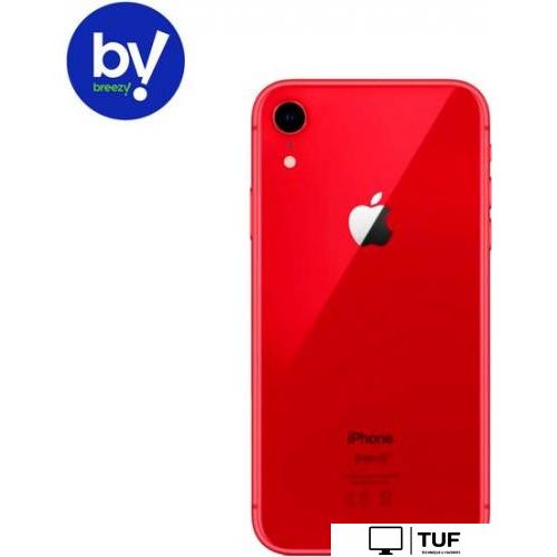 Смартфон Apple iPhone XR 64GB Восстановленный by Breezy, грейд B (PRODUCT)RED