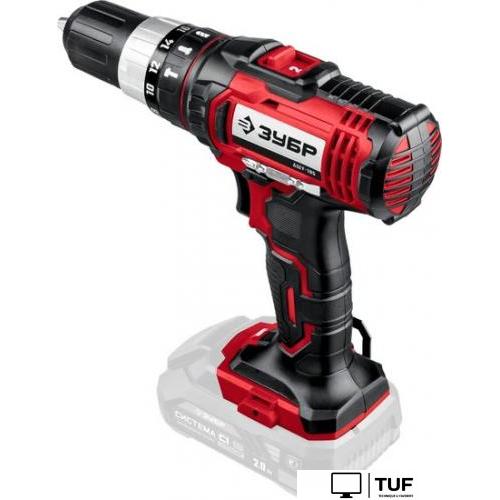 Ударная дрель-шуруповерт Зубр ДШУ-185 (без АКБ)