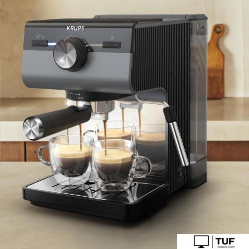 Рожковая кофеварка Krups Authentic+ XP384G10