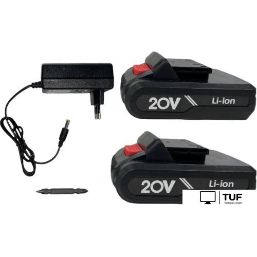 Ударная дрель-шуруповерт Zitrek Crusher 21-Li 063-4055 (с 2-мя АКБ, кейс)