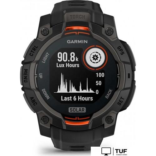 Умные часы Garmin Instinct 3 Solar 45 мм (черный)