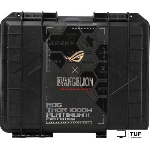 Блок питания ASUS ROG Thor 1000W Platinum II EVA Edition ROG-THOR-1000P2-EVA-GAMING
