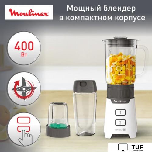 Стационарный блендер Moulinex LM16L110 (белый)