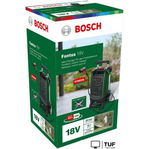 Мойка высокого давления Bosch Fontus 18 V 06008B6102 (без АКБ)