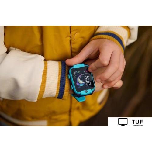 Детские умные часы Canyon Cindy KW-41 (синий/голубой)