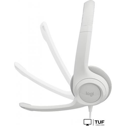 Офисная гарнитура Logitech H390 (белый)