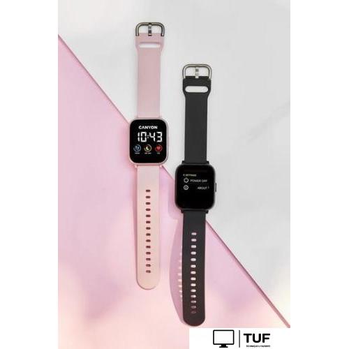 Умные часы Canyon Salt SW-78 (розовый)
